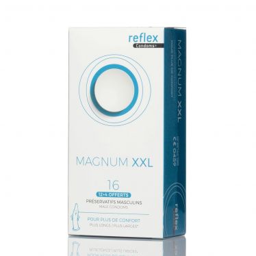 Préservatifs Reflex Condoms Magnum XXL x16