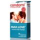 Préservatifs Condomi max. LOVE x10
