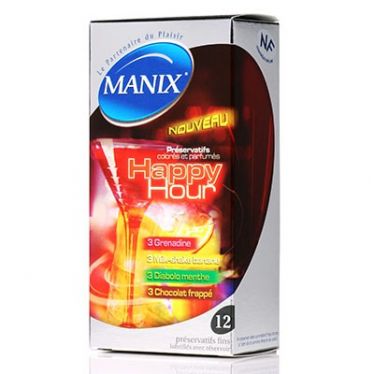 Préservatif Manix Happy Hour x12