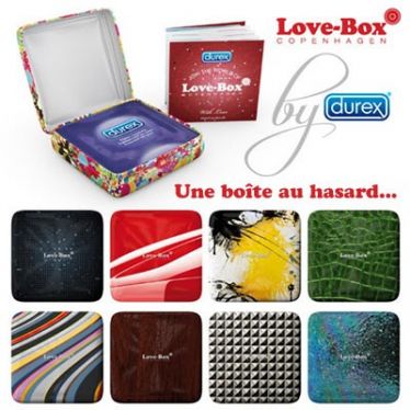 Préservatif Durex Love-Box Pleasure 1x3