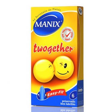 Préservatif Manix Twogether x6