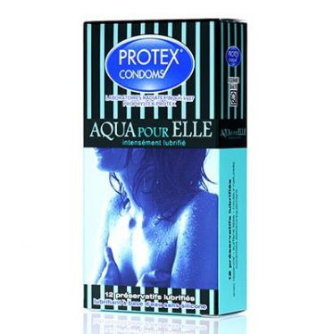 Préservatif Protex Aqua pour Elle x12